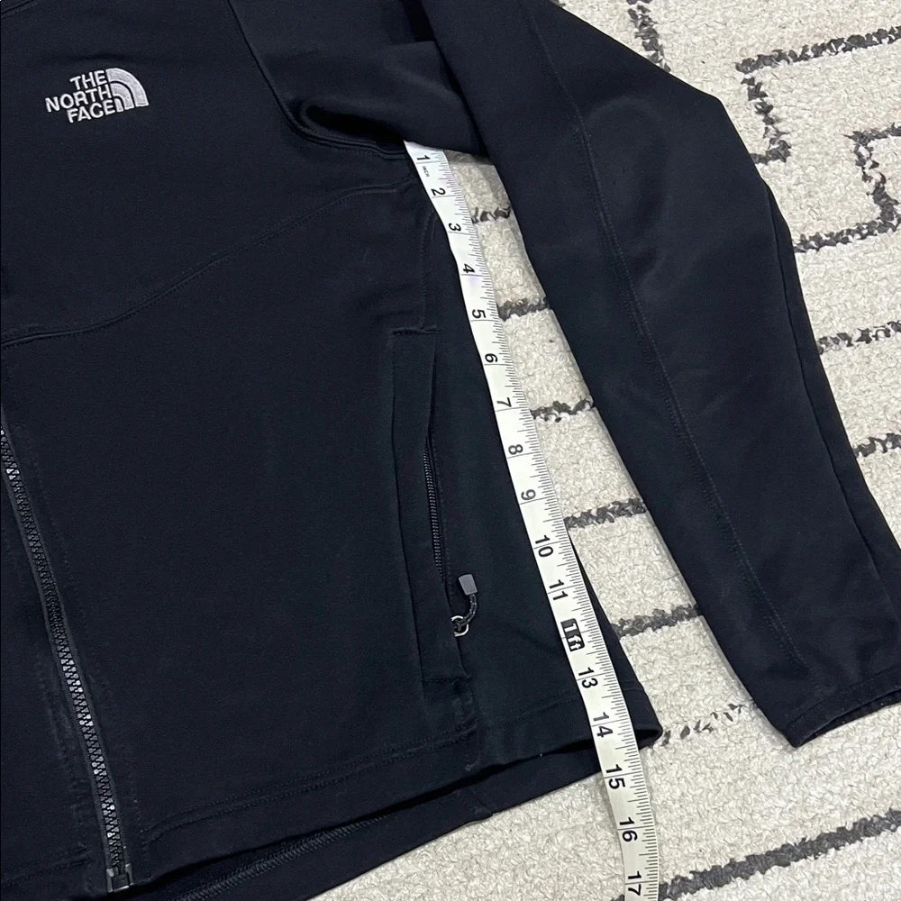 The North Face Black Fleece zip up sweater